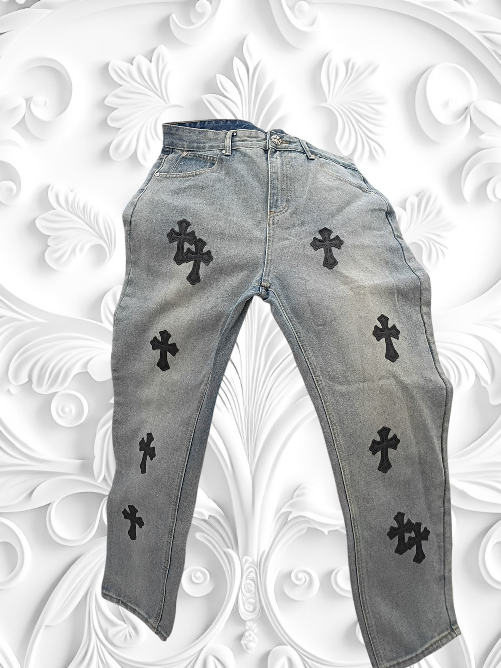 Chrome Of Hearts Jeans